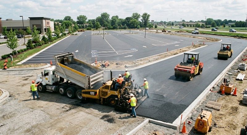 Parking Space Paving in Savannah, GA