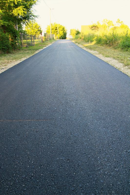 Blacktop Driveway Finish